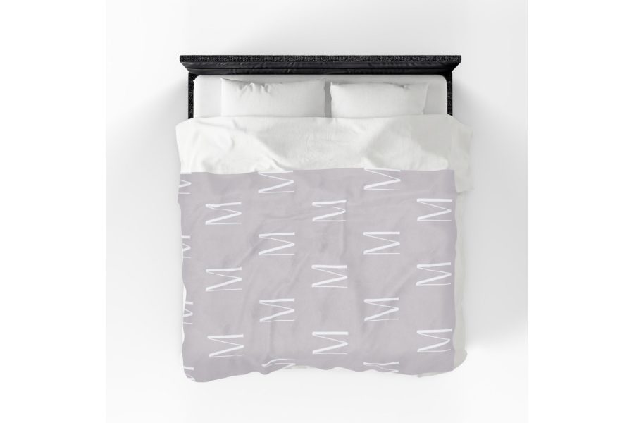 Duvet cover — grey