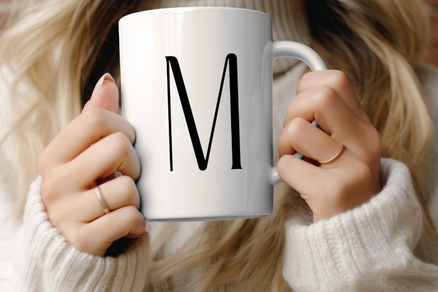 Monogram mug